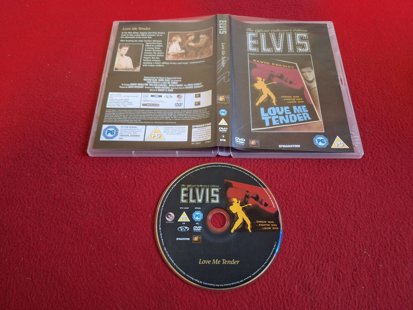 LOVE ME TENDER [ ELVIS PRESLEY ] [ SVENSK TEXT ] DVD