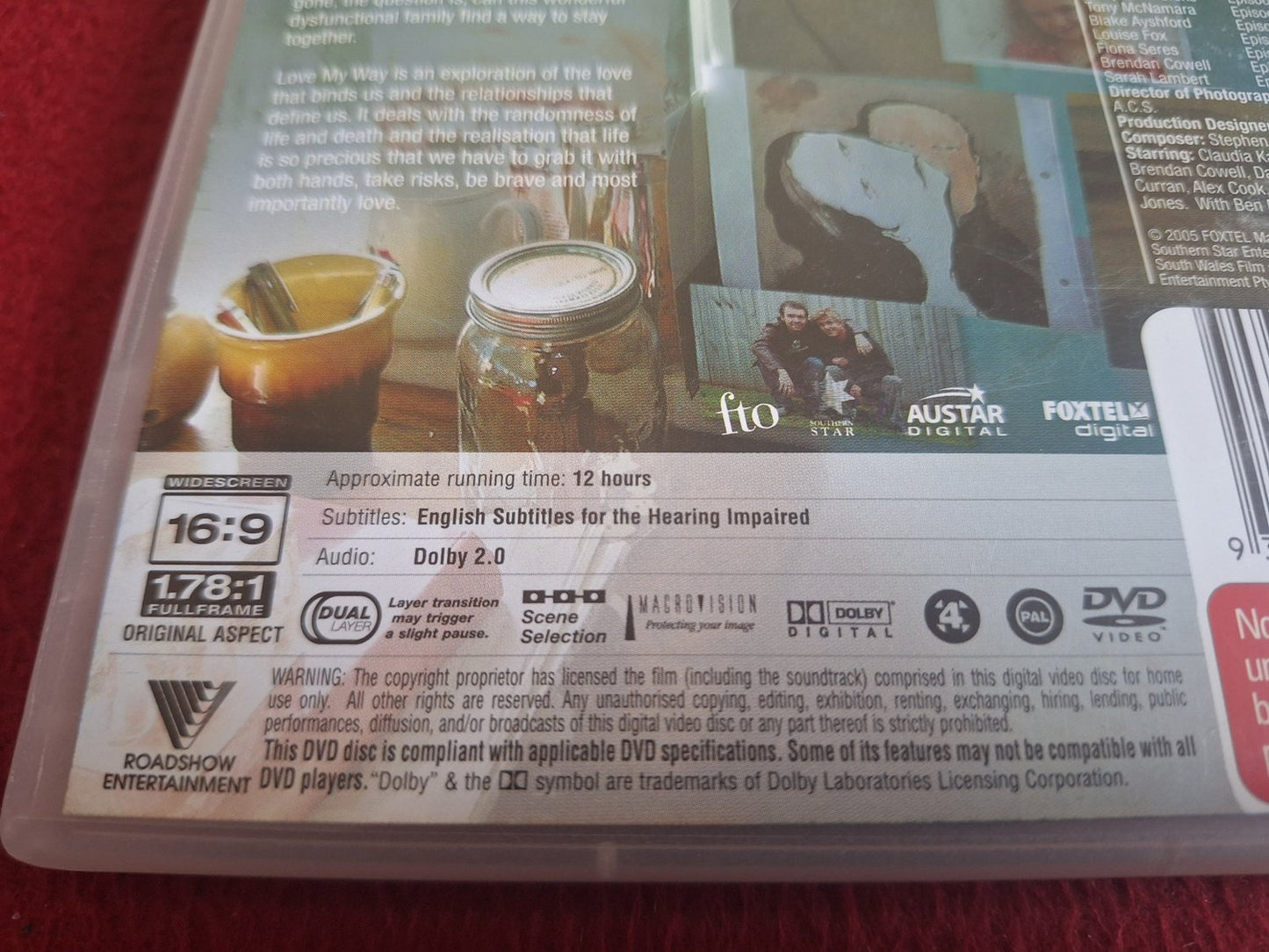 LOVE MY WAY SERIES 2 BOX DVD