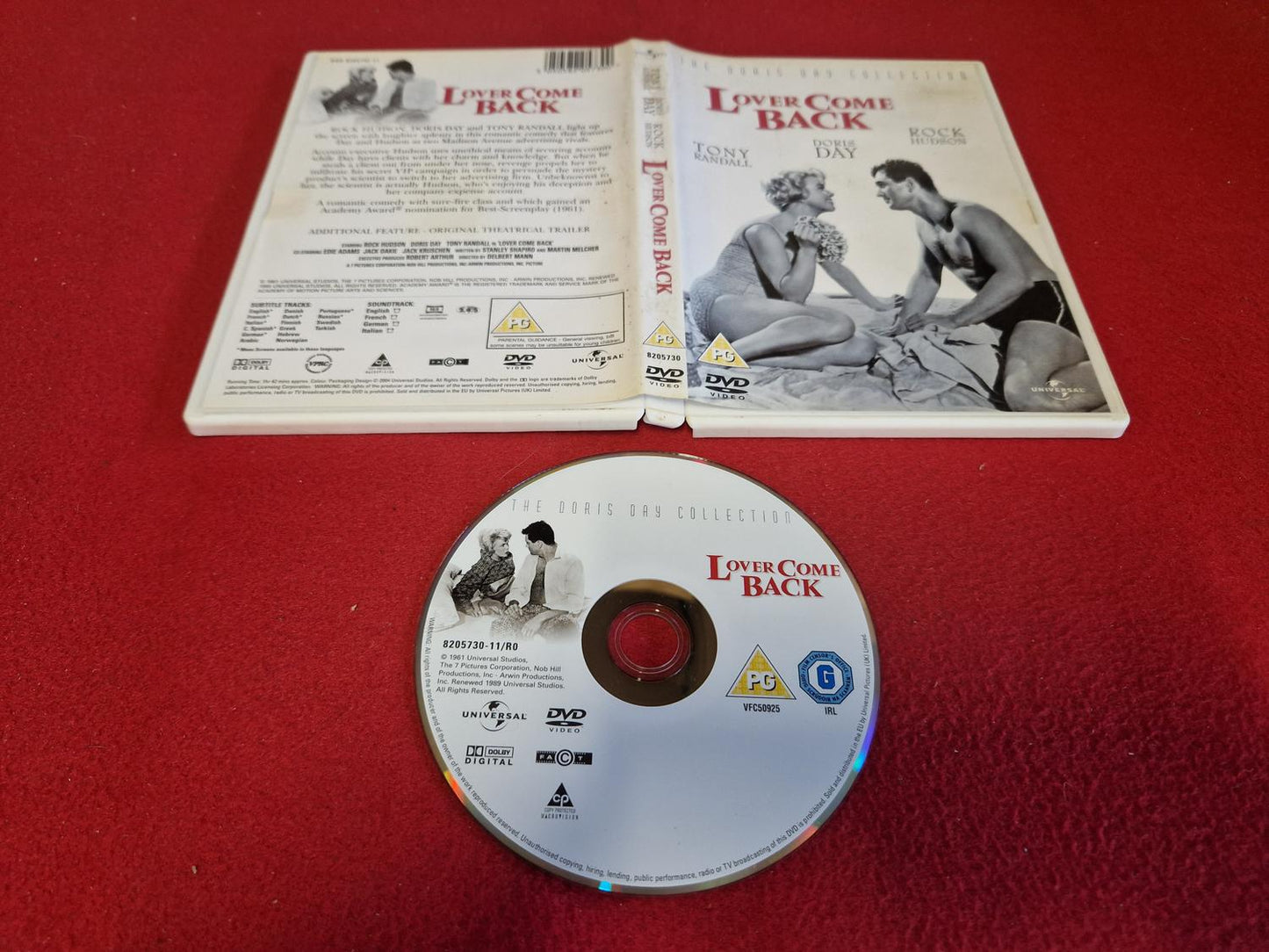 LOVER COME BACK till DVD