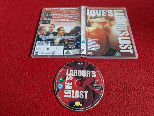 LOVE'S LABOUR'S LOST DVD