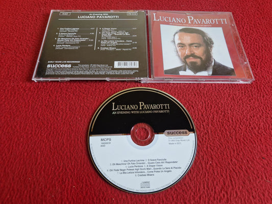 LUCIANO PAVAROTTI AN EVENING WITH LUCIANO PAVAROTTI CD