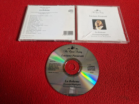 LUCIANO PAVAROTTI LA BOHEME ESSENTIAL HIGHLIGHTS CD