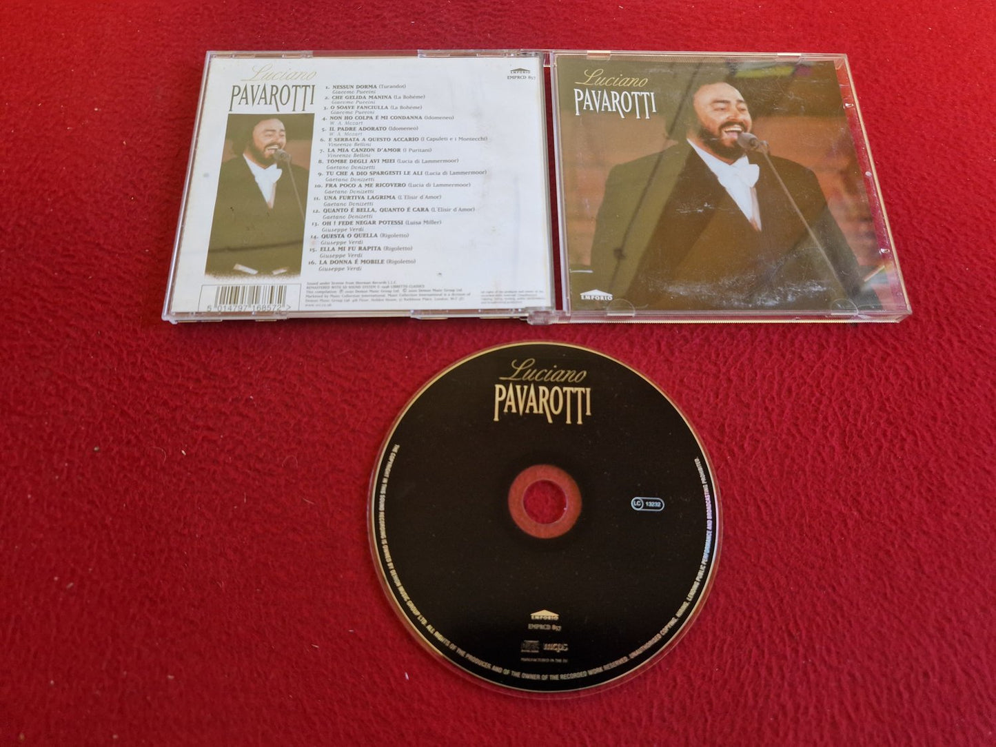 LUCIANO PAVAROTTI - LUCIANO PAVAROTTI CD