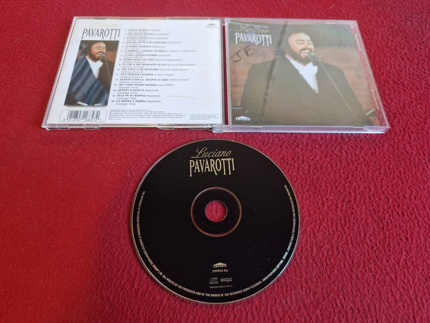 LUCIANO PAVAROTTI - LUCIANO PAVAROTTI CD