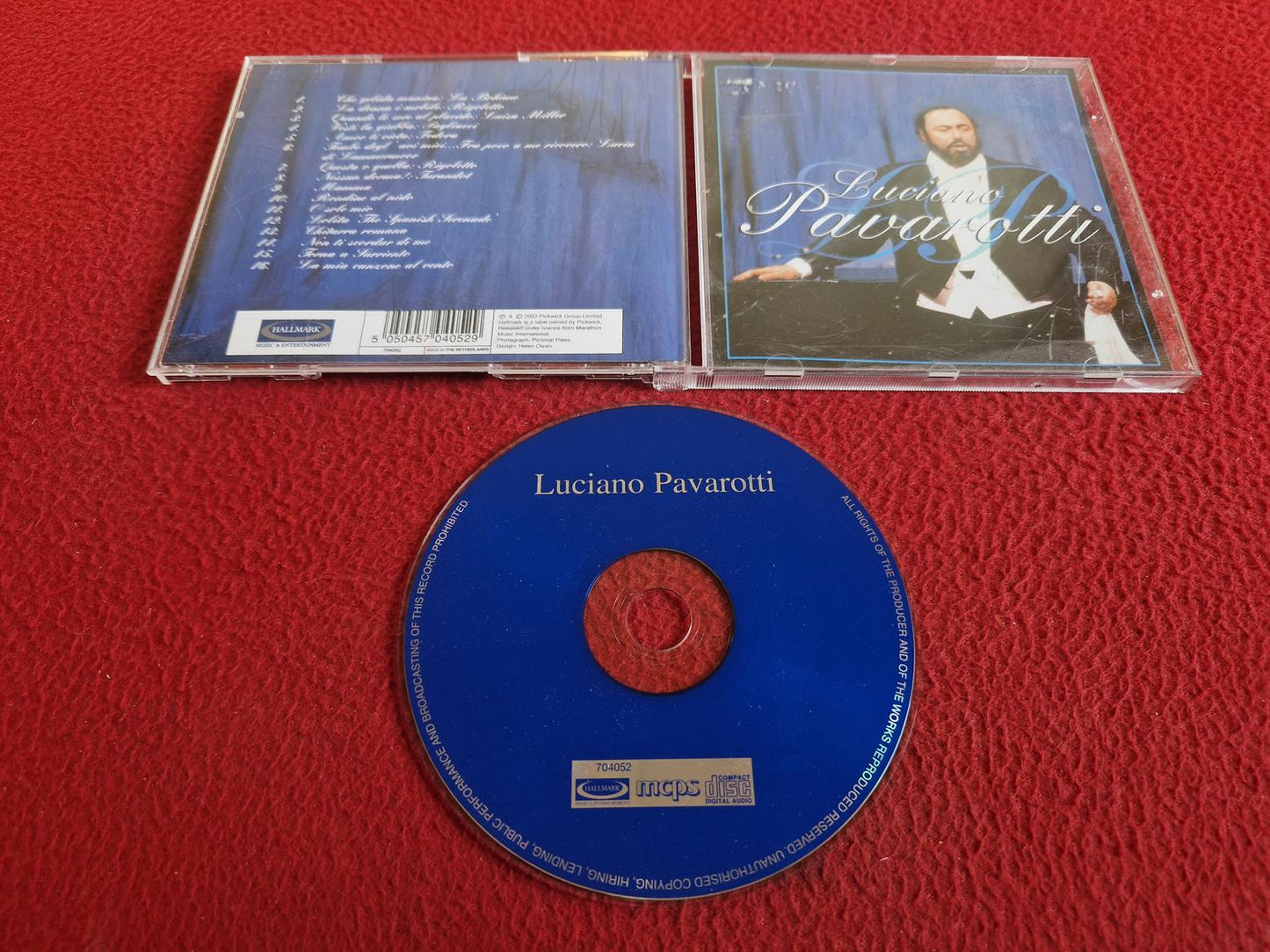 LUCIANO PAVAROTTI - LUCIANO PAVAROTTI CD