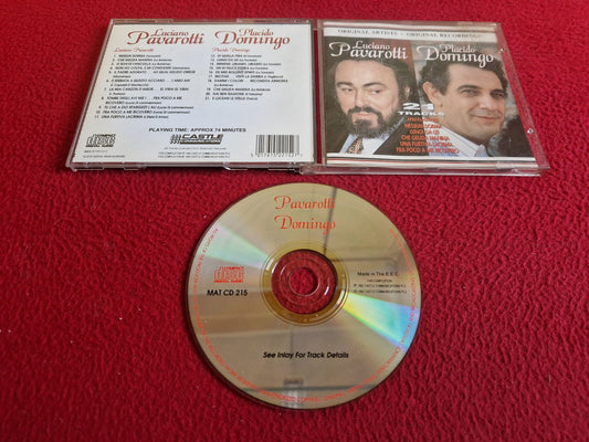 LUCIANO PAVAROTTI & PLACIDO DOMINGO 21 TRACKS CD