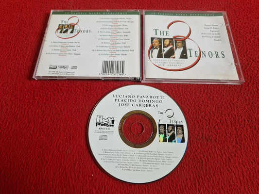 LUCIANO PAVAROTTI  / PLACIDO DOMINGO / JOSE CARRERAS THE 3 TENORS CD