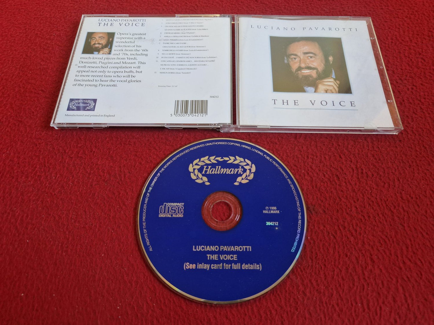 LUCIANO PAVAROTTI THE VOICE CD