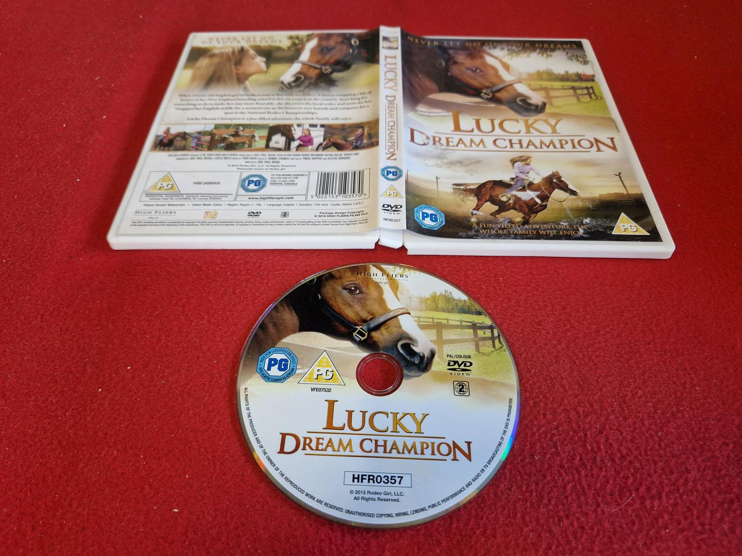 LUCKY DREAM CHAMPION till DVD