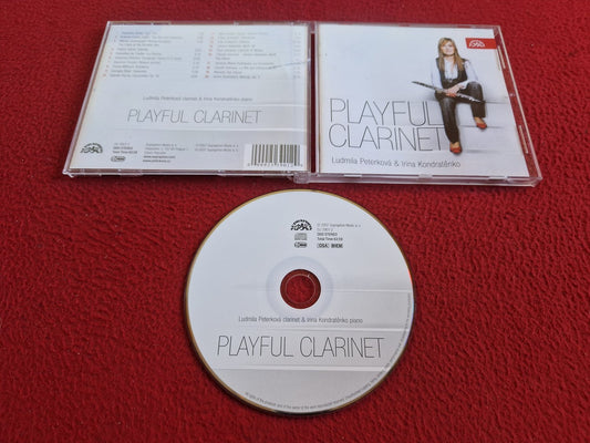 LUDMILA PETERKOVA & IRINA KONDRATENKO PLAYFUL CLARINET CD