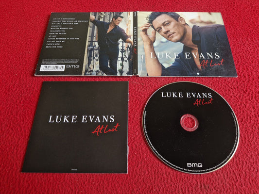 LUKE EVANS AT LAST CD