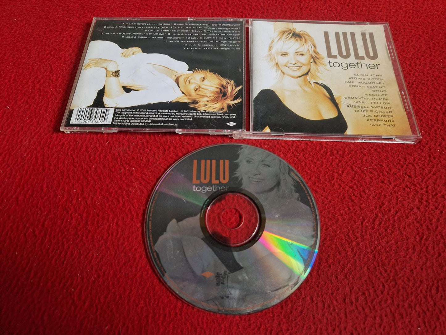 LULU TOGETHER CD