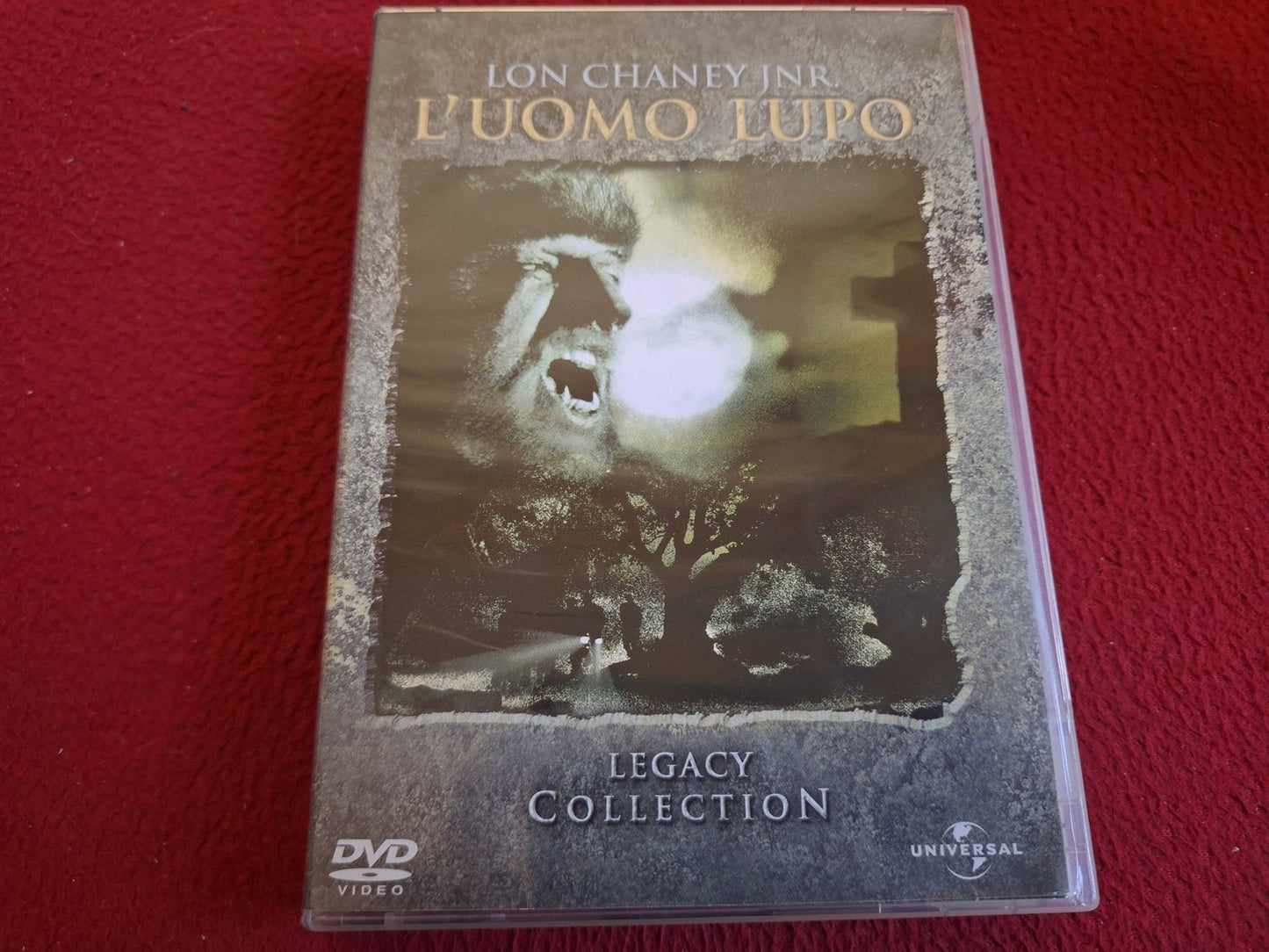 L'UOMO LUPO - THE WOLFMAN [ ITALIENSK UTGÅVA - ENGELSKT TAL/TEXT FINNS ] BOX DVD