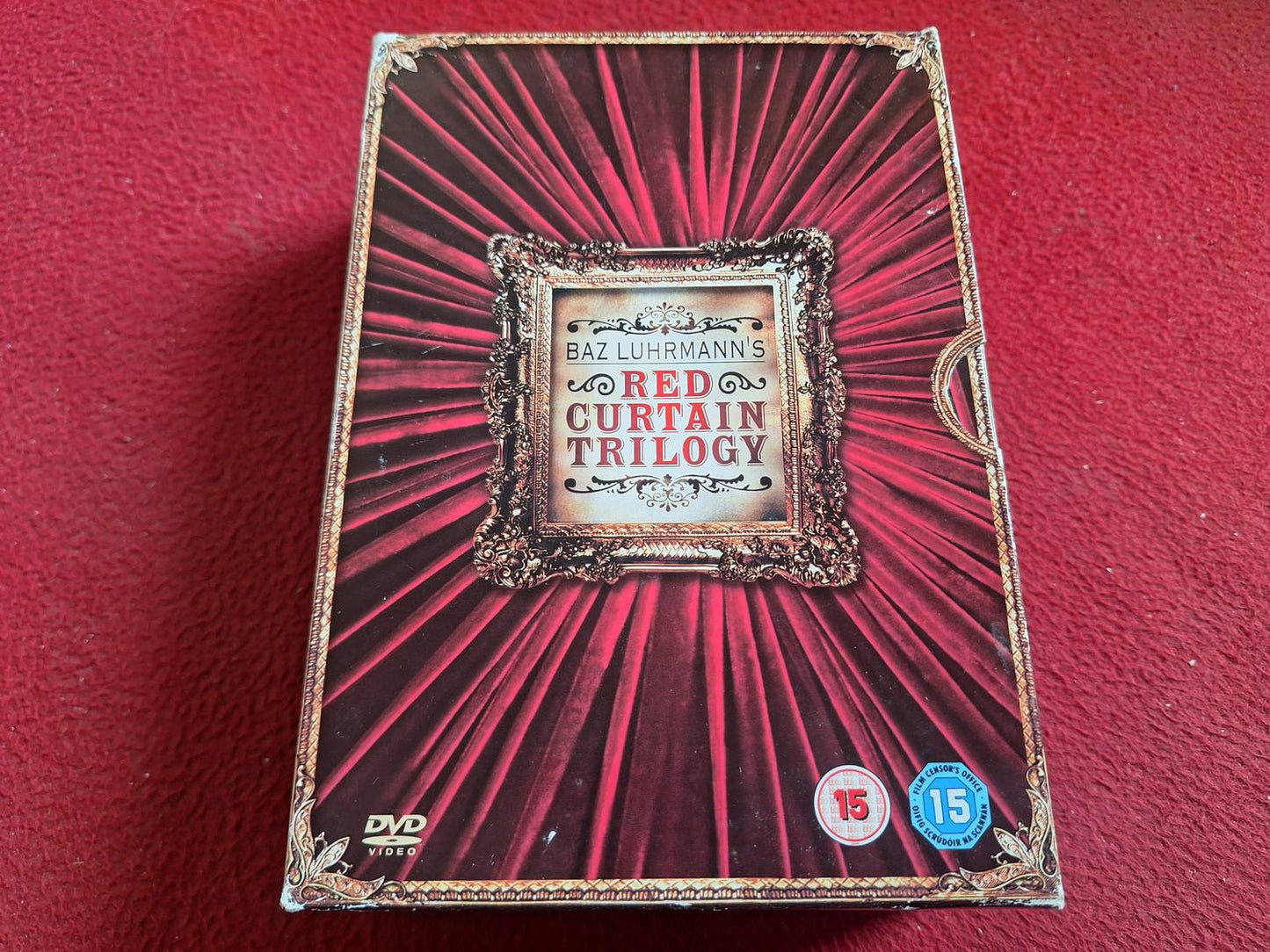 LURHMANNS RED CURTAIN TRILOGY MOULIN ROUGE / ROMEO+JULIET / STRICTLY... BOX DVD