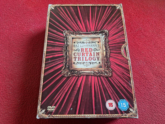 LURHMANNS RED CURTAIN TRILOGY MOULIN ROUGE / ROMEO+JULIET / STRICTLY... BOX DVD