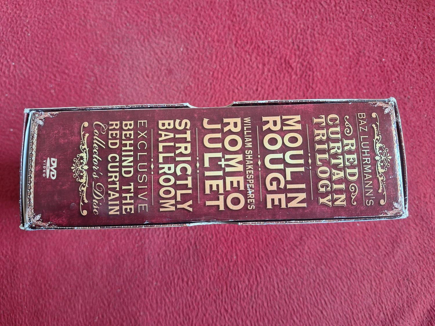 LURHMANNS RED CURTAIN TRILOGY MOULIN ROUGE / ROMEO+JULIET / STRICTLY... BOX DVD