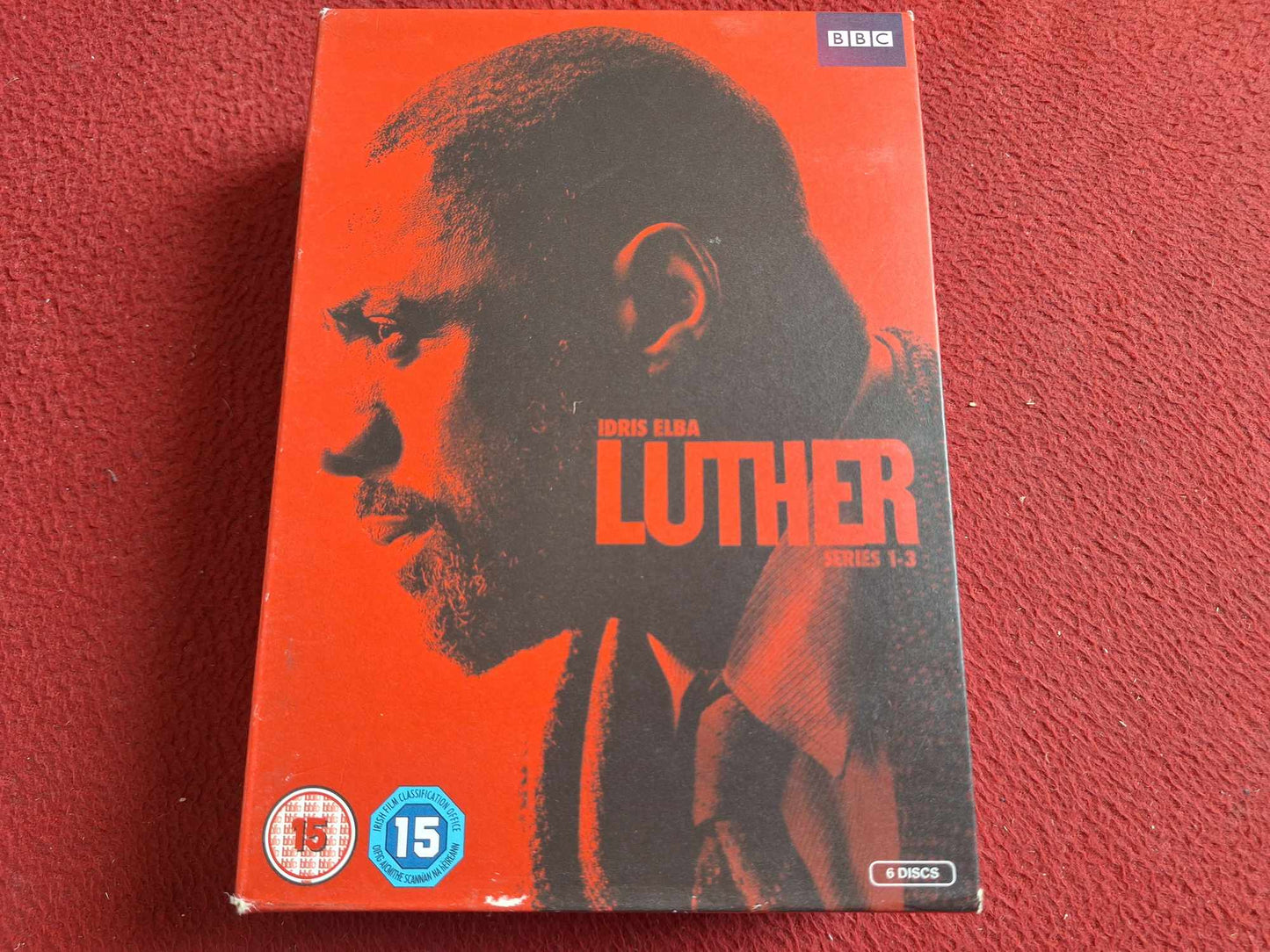 LUTHER SERIES 1  - 3 BOX DVD