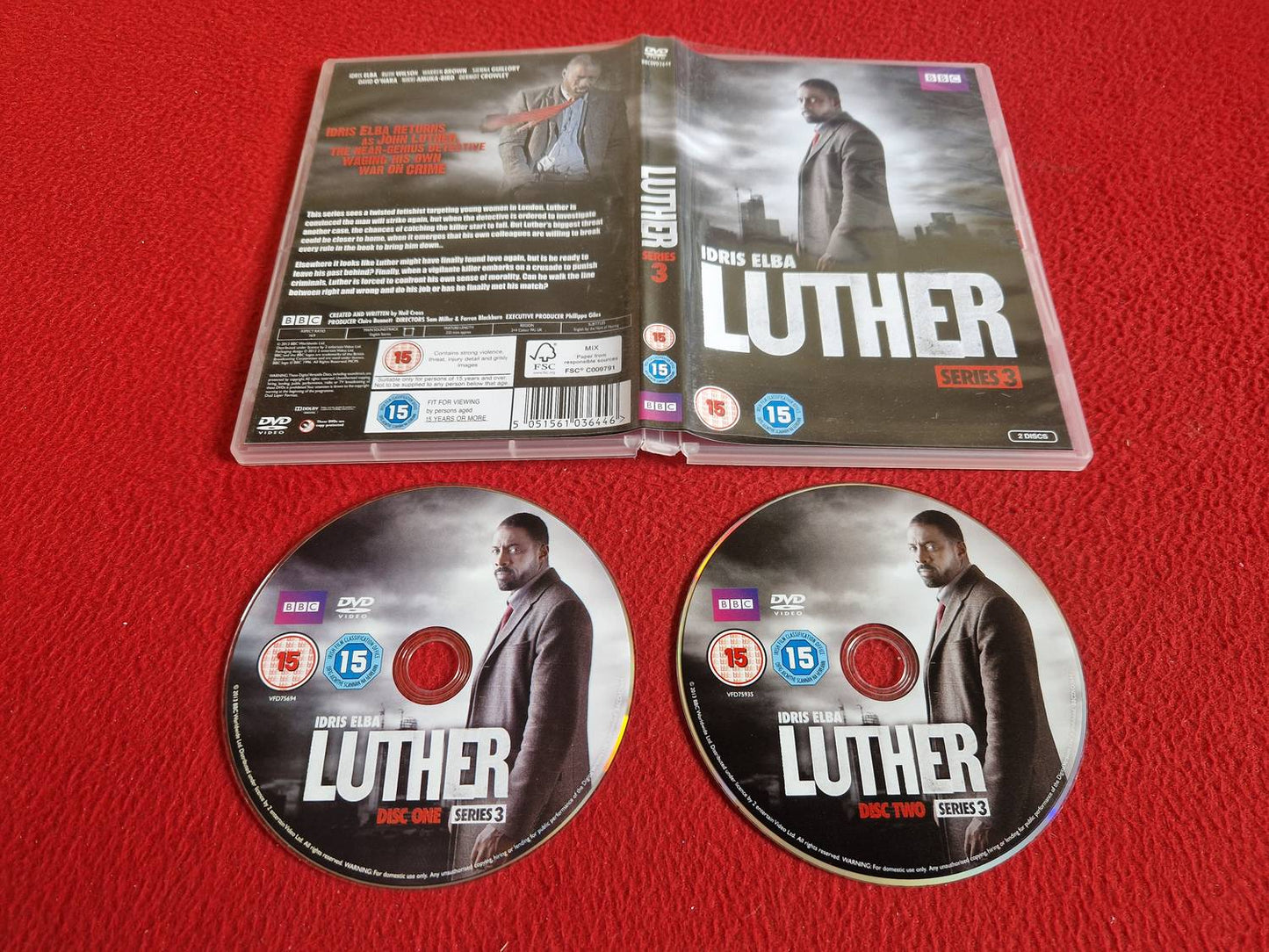 LUTHER SERIES 3 DVD