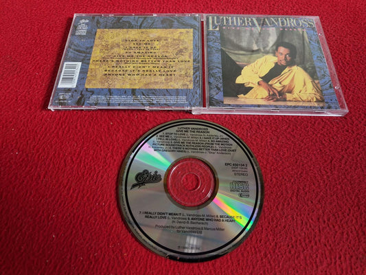LUTHER VANDROSS GIVE ME THE REASON CD