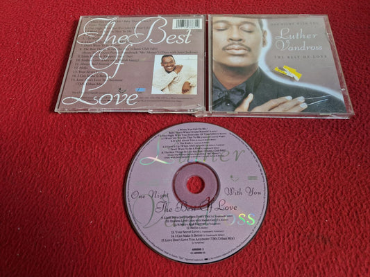 LUTHER VANDROSS ONE NIGHT WITH YOU THE BEST OF LOVE CD