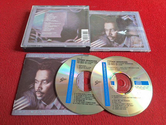 LUTHER VANDROSS THE BEST OF LUTHER VANDROSS / THE BEST OF LOVE CD BOX