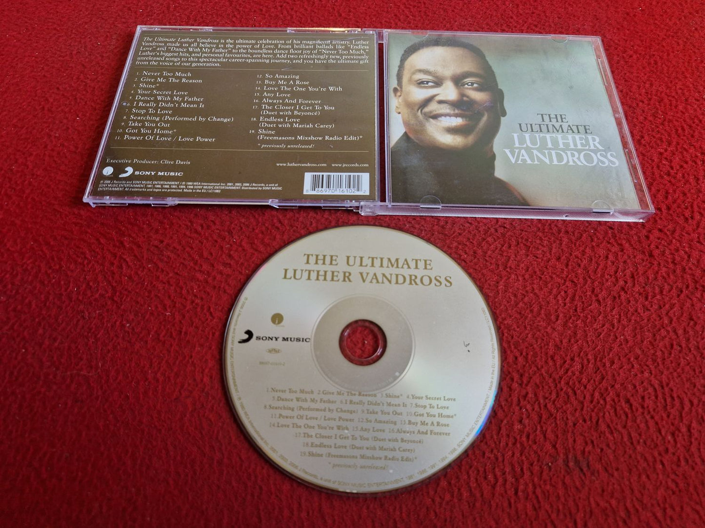 LUTHER VANDROSS THE ULTIMATE CD