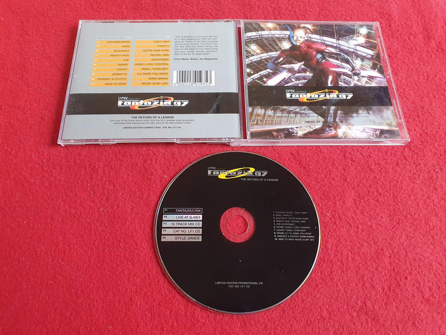 LYNX PRESENTS FANTAZIA 97 till CD