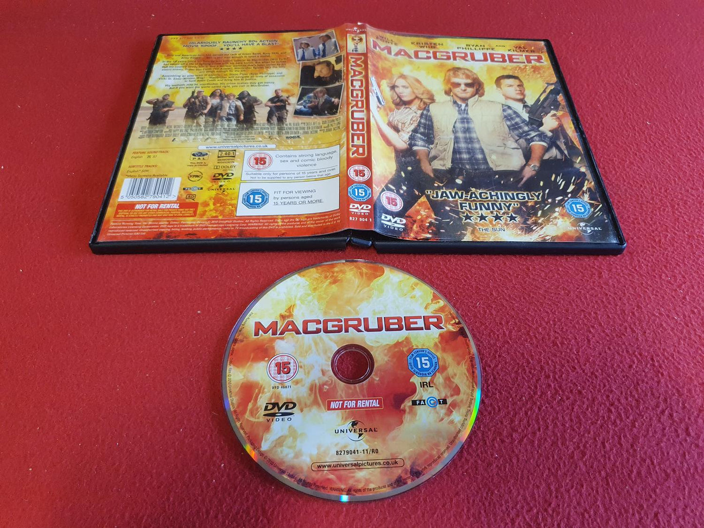 MACGRUBER till DVD
