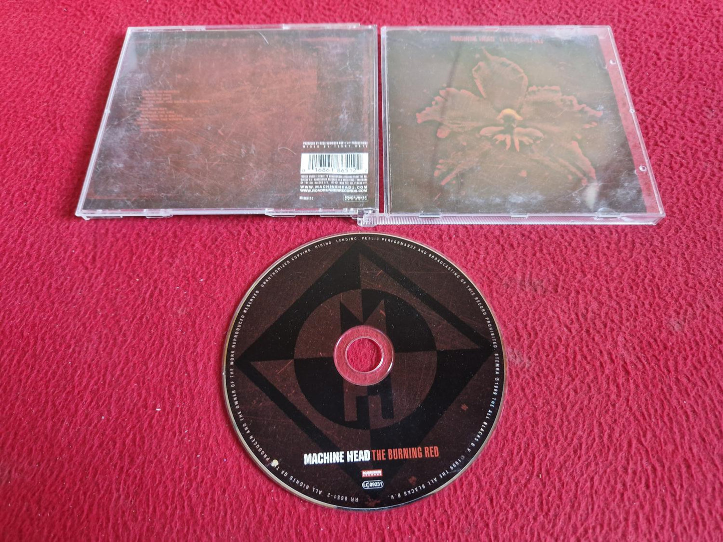 MACHINE HEAD THE BURNING RED CD