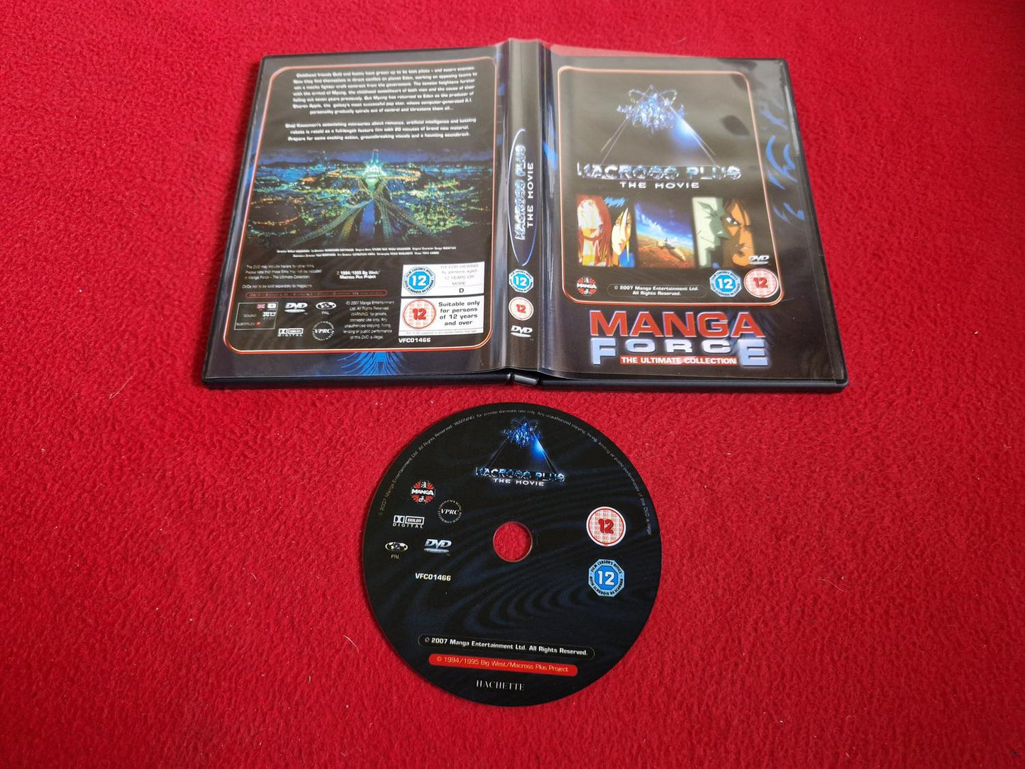 MACROSS PLUS THE MOVIE [ MANGA FORCE ] DVD