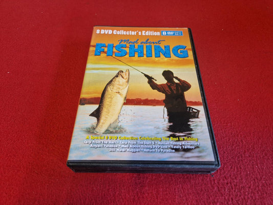 MAD ABOUT FISHING SPECIAL 8 DVD COLLECTION BOX