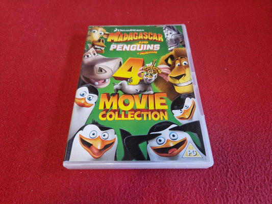 MADAGASCAR AND PENGUINS OF MADAGASCAR BOX till DVD