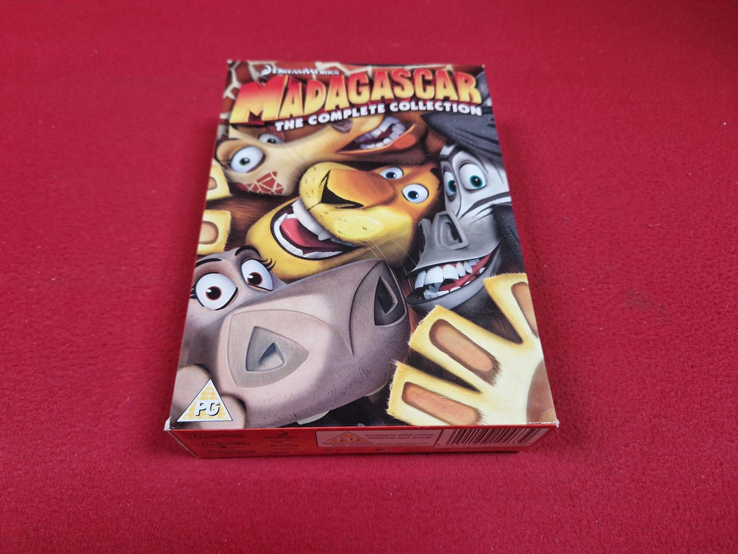MADAGASCAR THE COMPLETE COLLECTION BOX till DVD