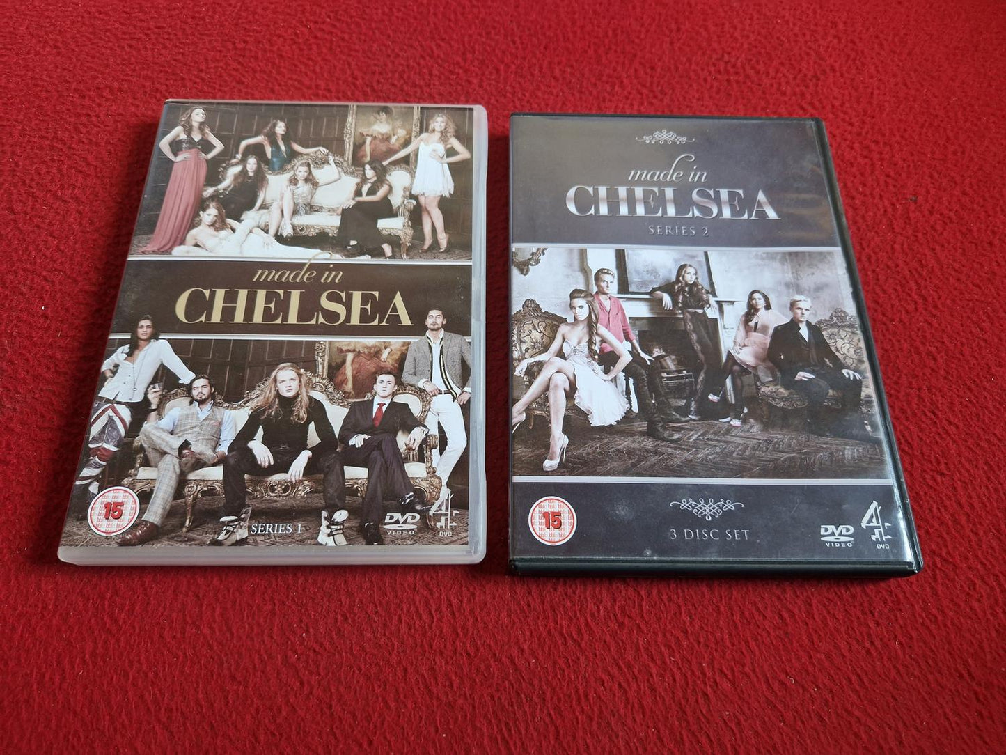 MADE IN CHELSEA SERIES 1 + SERIES 2 BOX DVD