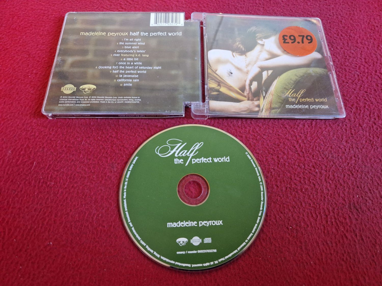 MADELEINE PEYROUX HALF THE PERFECT WORLD CD
