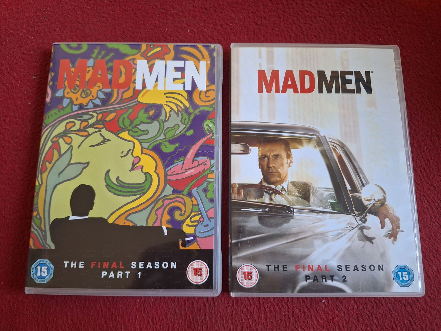 MAD MEN FINAL SEASON BOX DVD