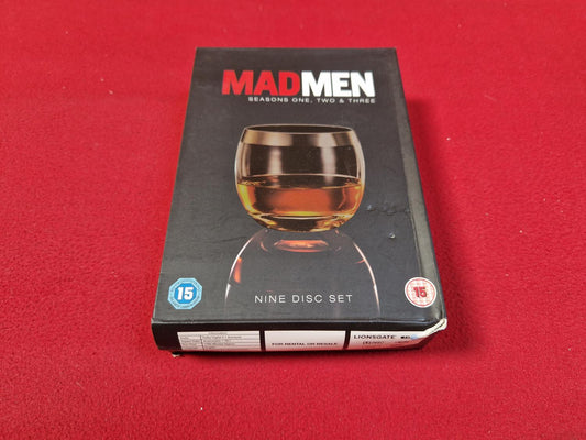 MAD MEN SEASON 1 - 3 BOX till DVD