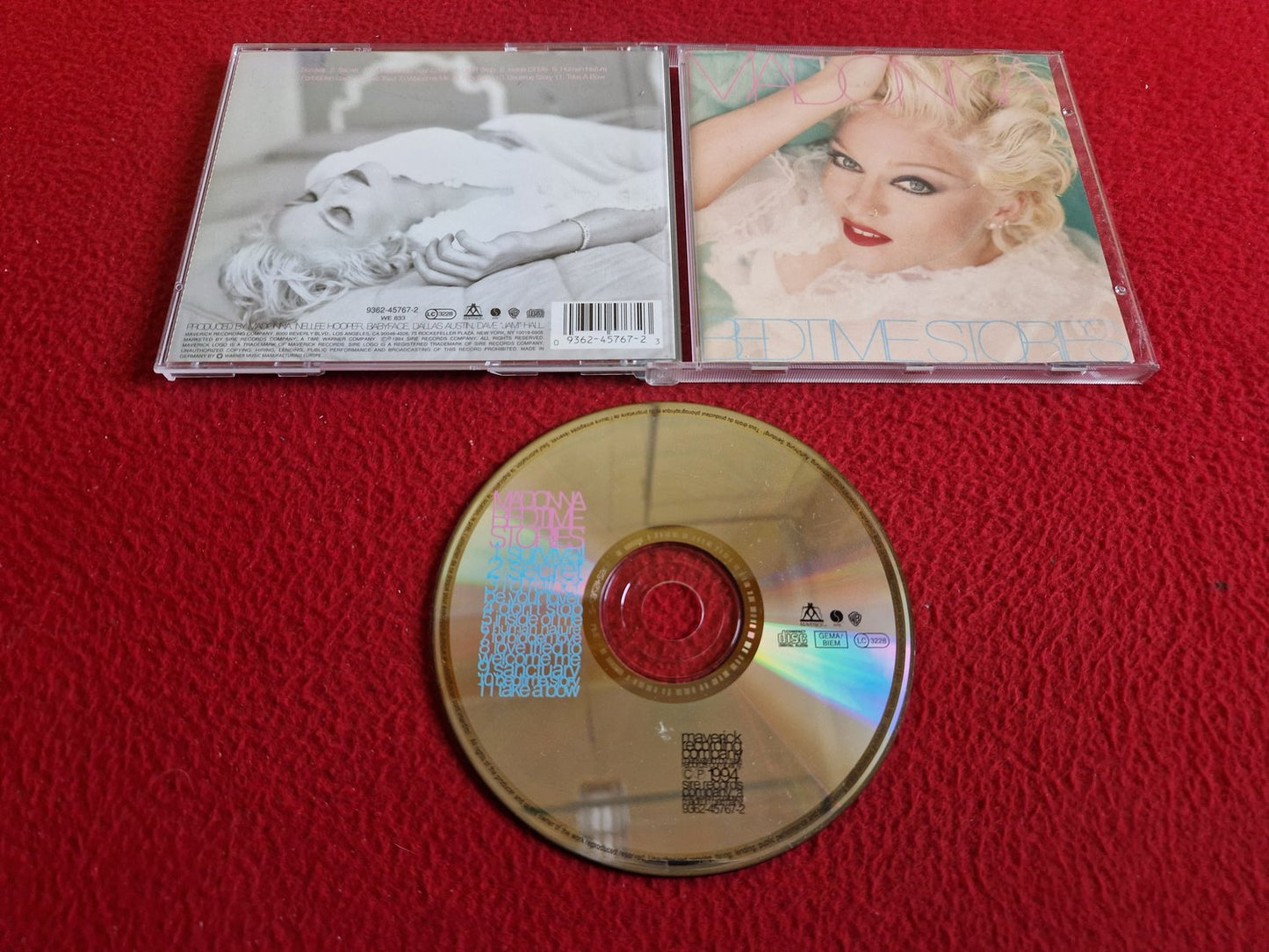MADONNA BEDTIME STORIES CD