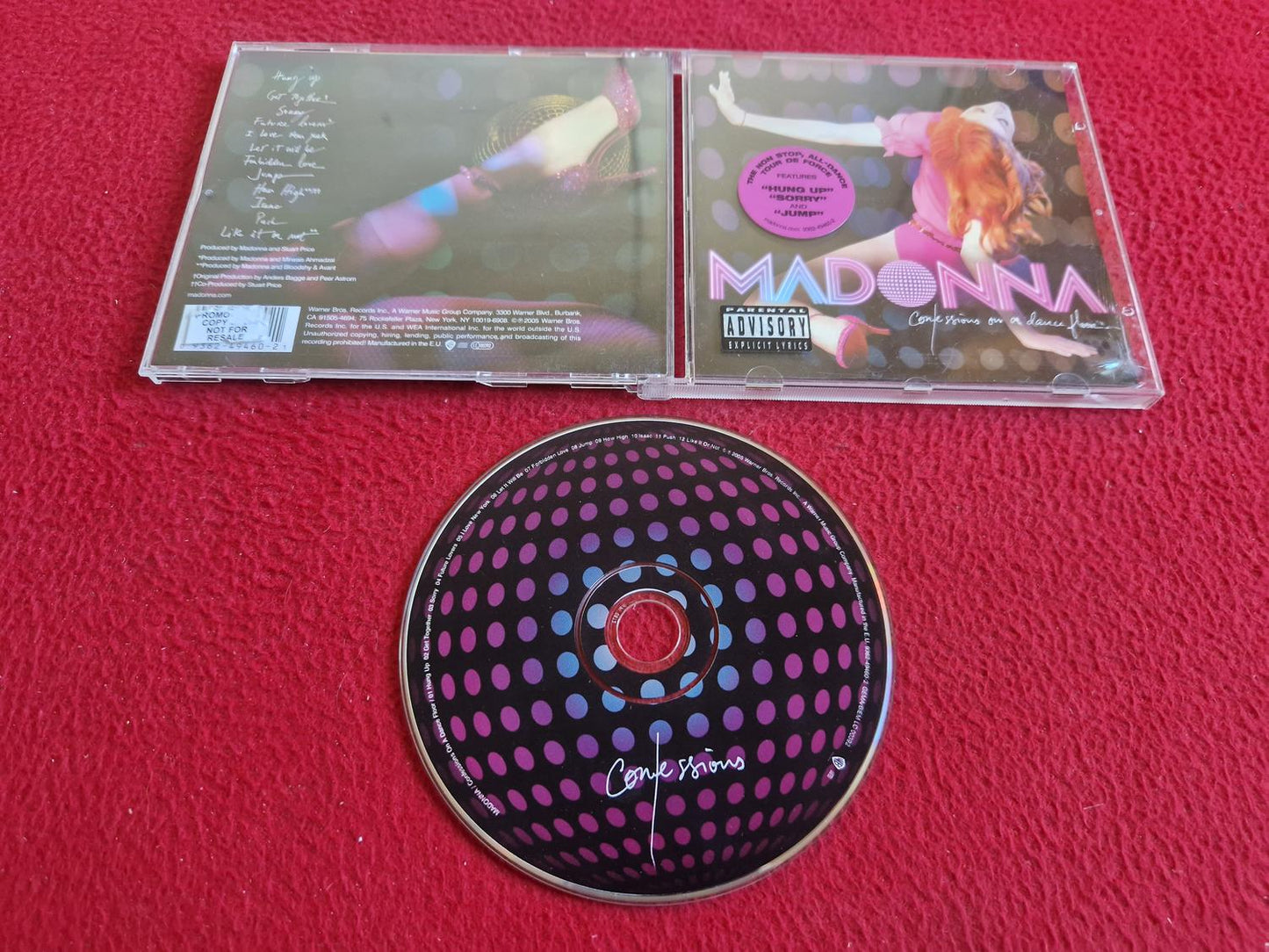 MADONNA CONFESSIONS ON A DANCE FLOOR CD
