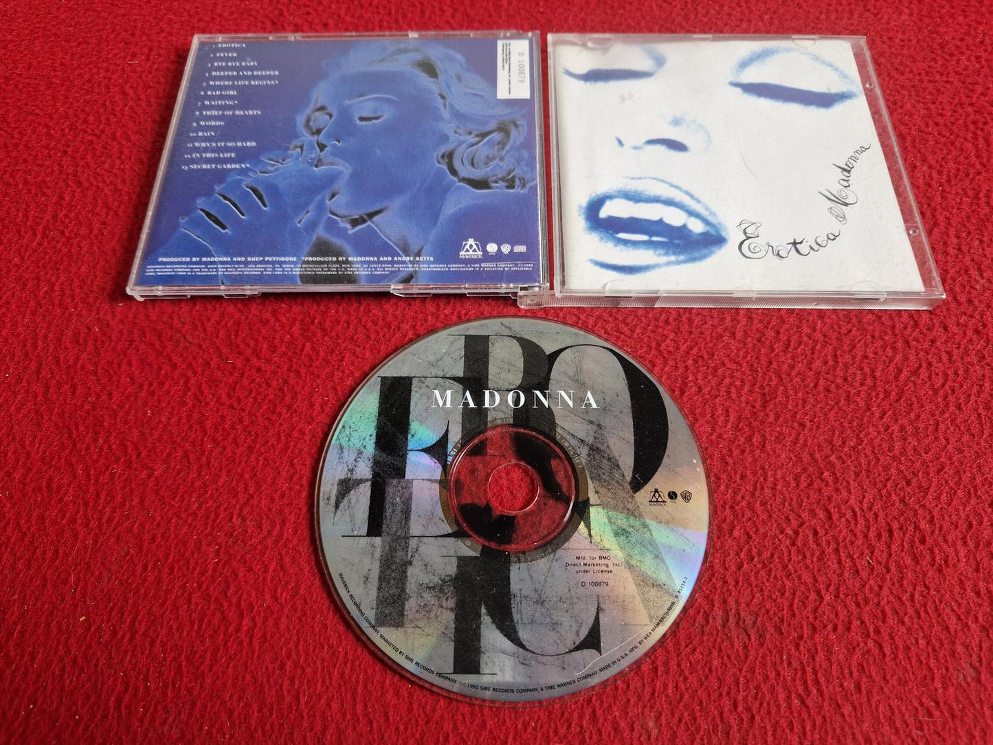MADONNA EROTICA CD