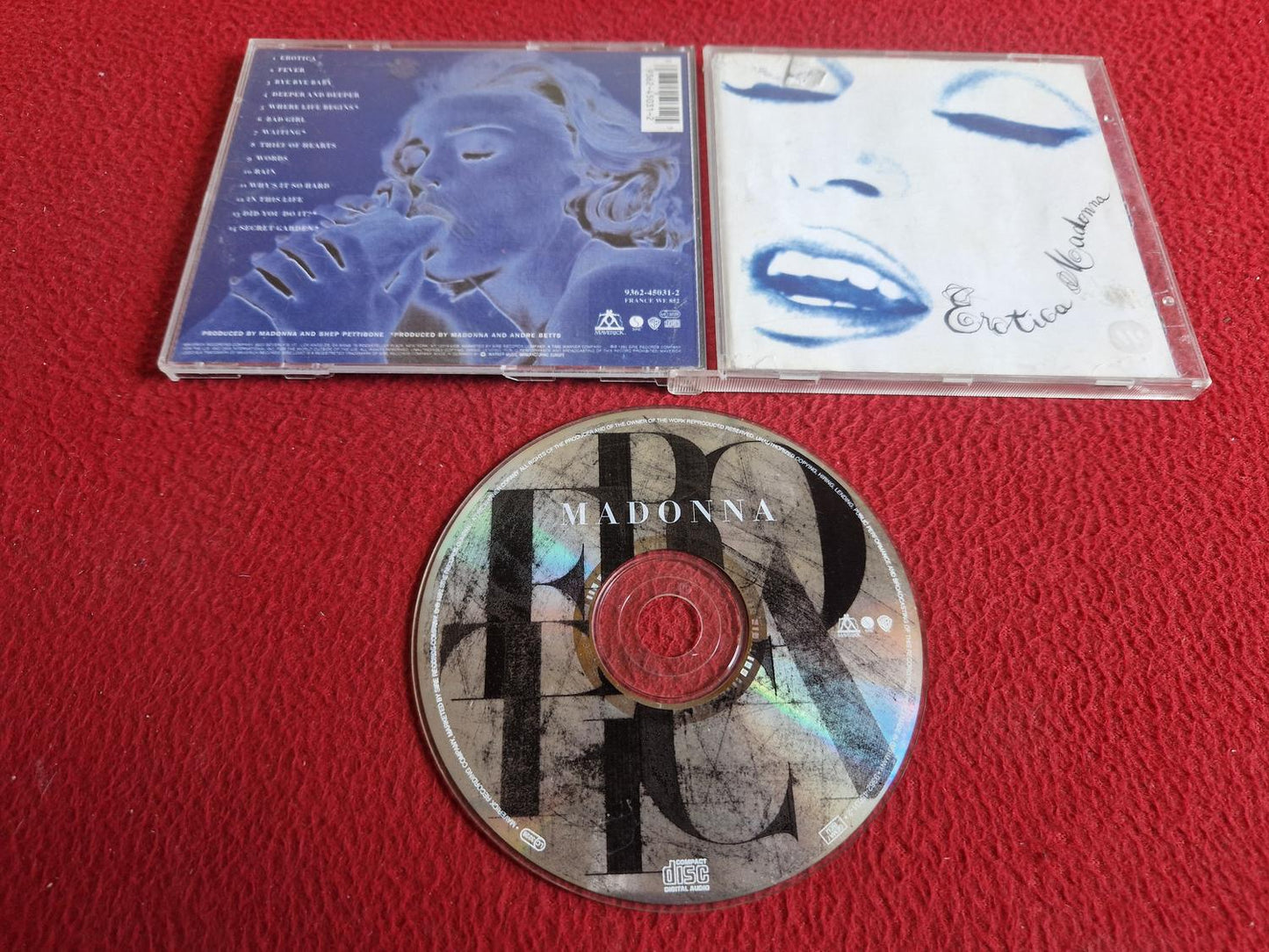 MADONNA EROTICA CD