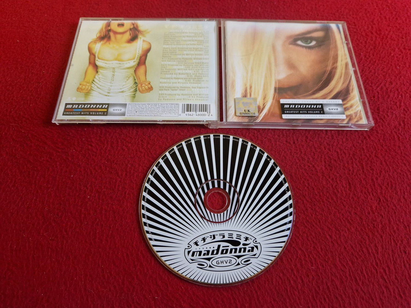 MADONNA GHV2 CD