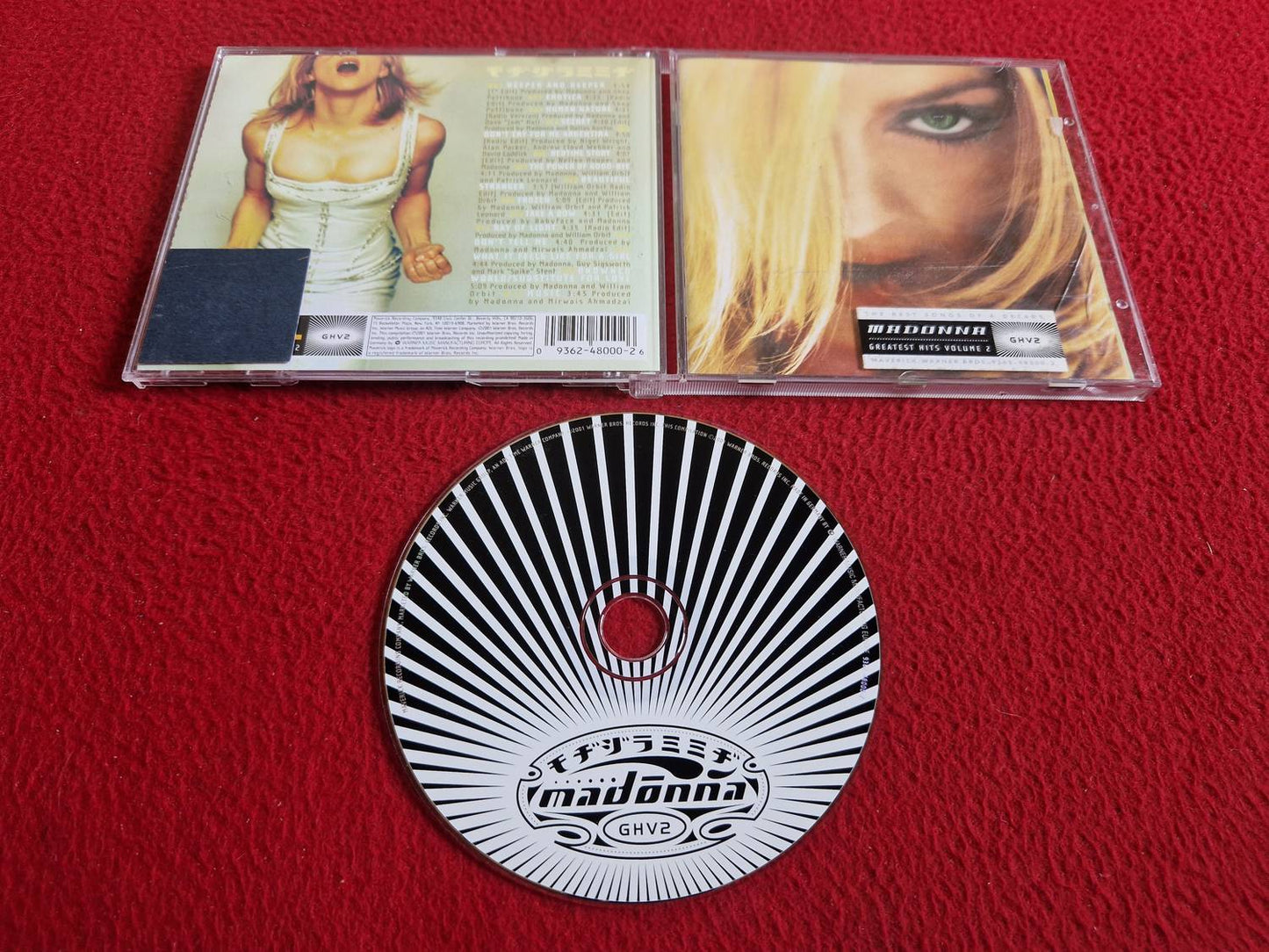 MADONNA GREATEST HITS VOLUME 2 CD