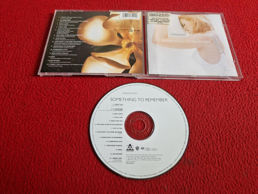 MADONNA SOMETHING TO REMEMBER CD