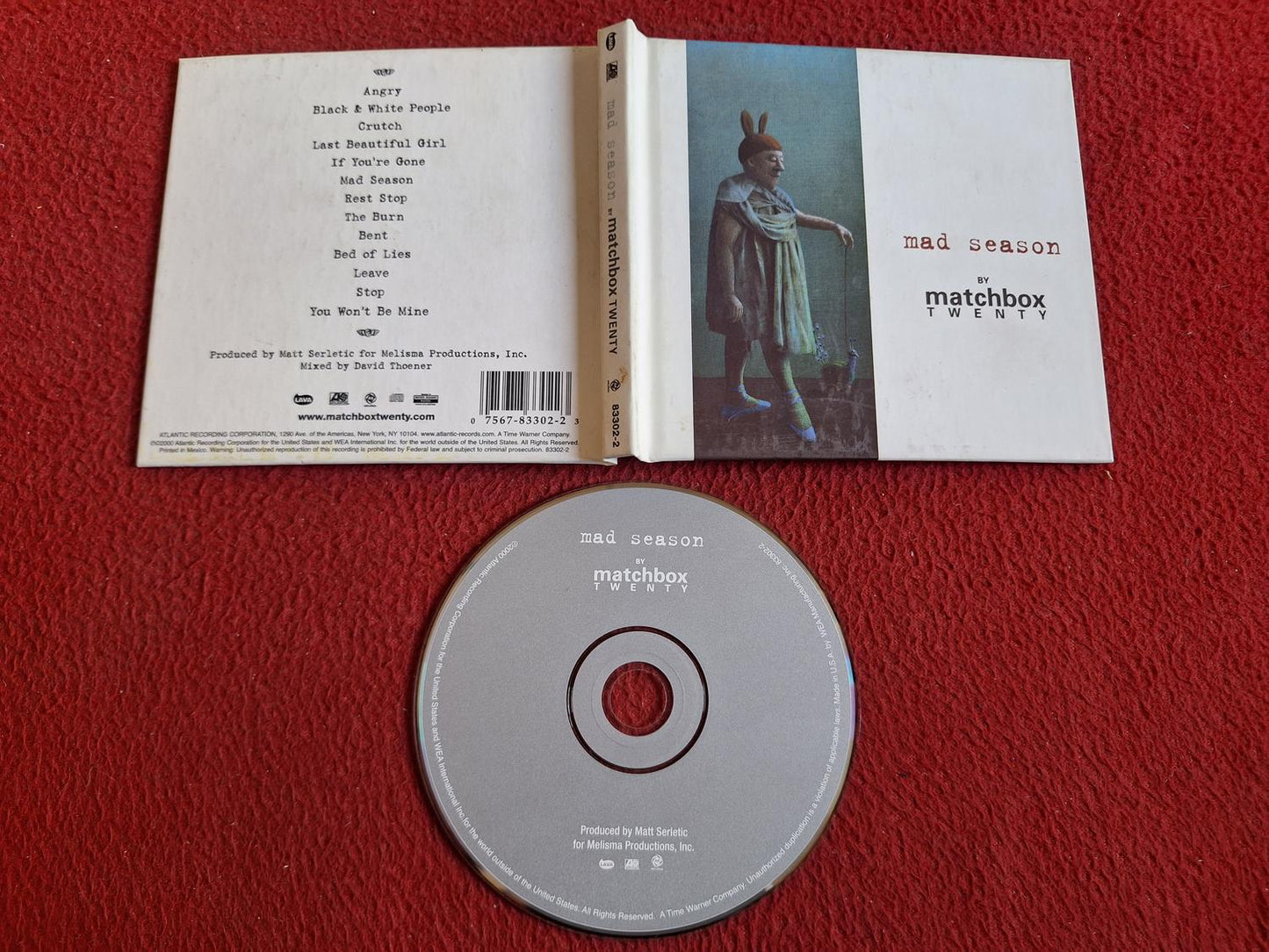 MAD SEASON BY MATCHBOX TWENTY CD
