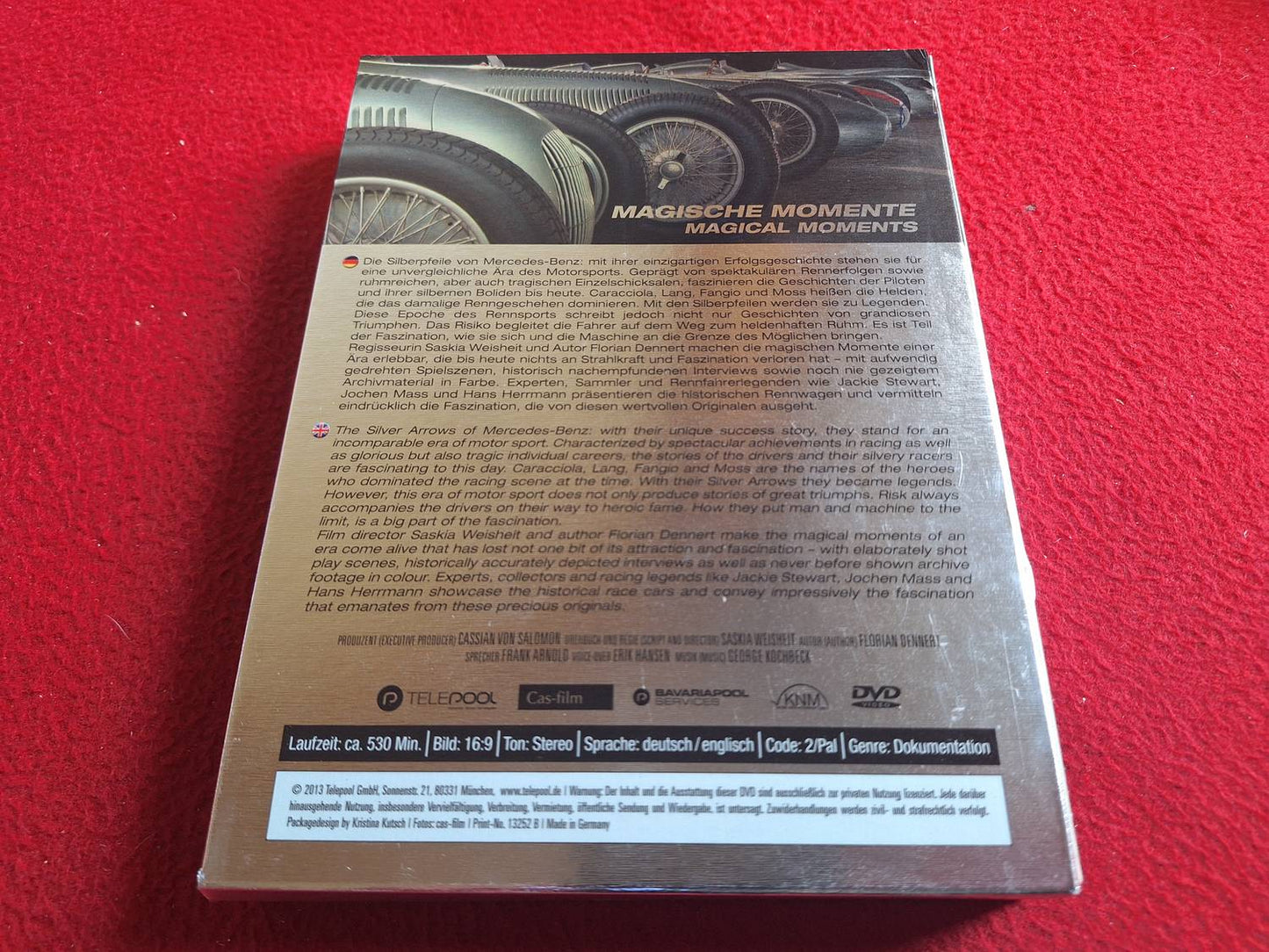 MAGICAL MOMENTS THE TIME OF THE SILVER ARROW BOX DVD