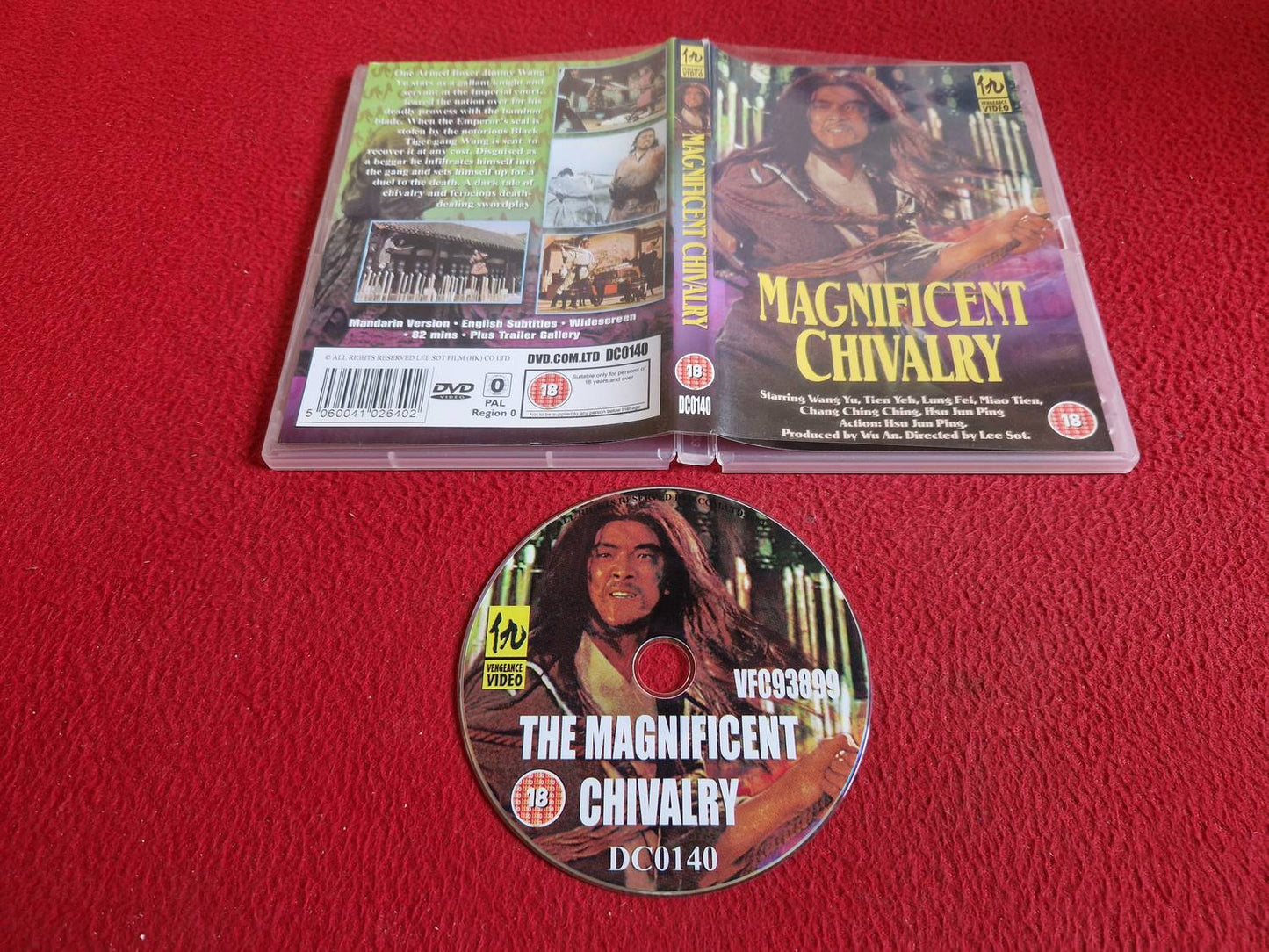 MAGNIFICENT CHIVALRY DVD