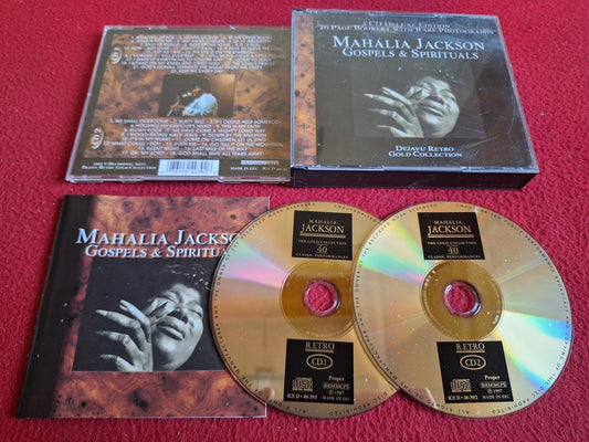 MAHALIA JACKSON GOSPELS & SPIRITUALS CD BOX