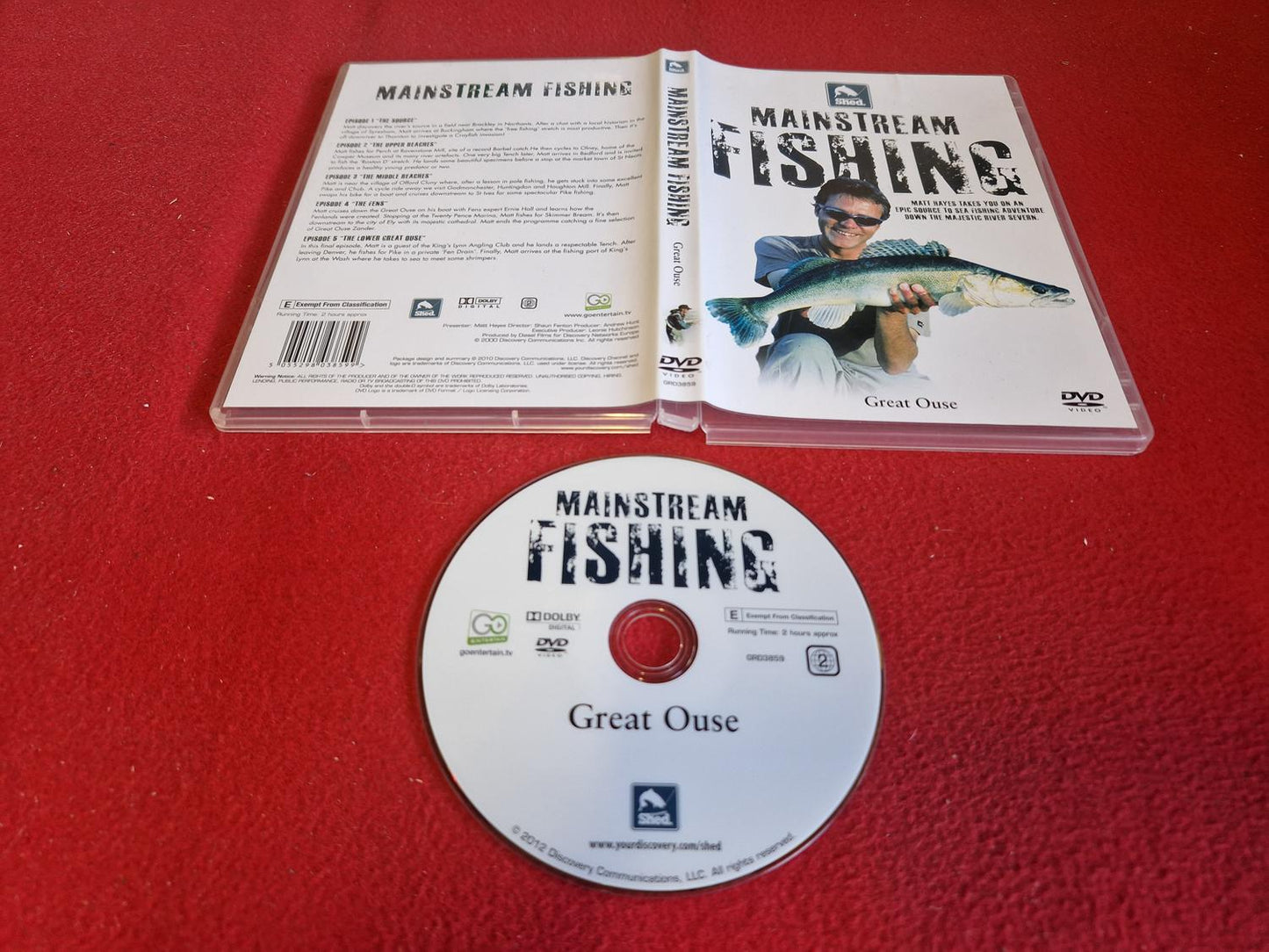 MAINSTREAM FISHING GREAT ONE till DVD
