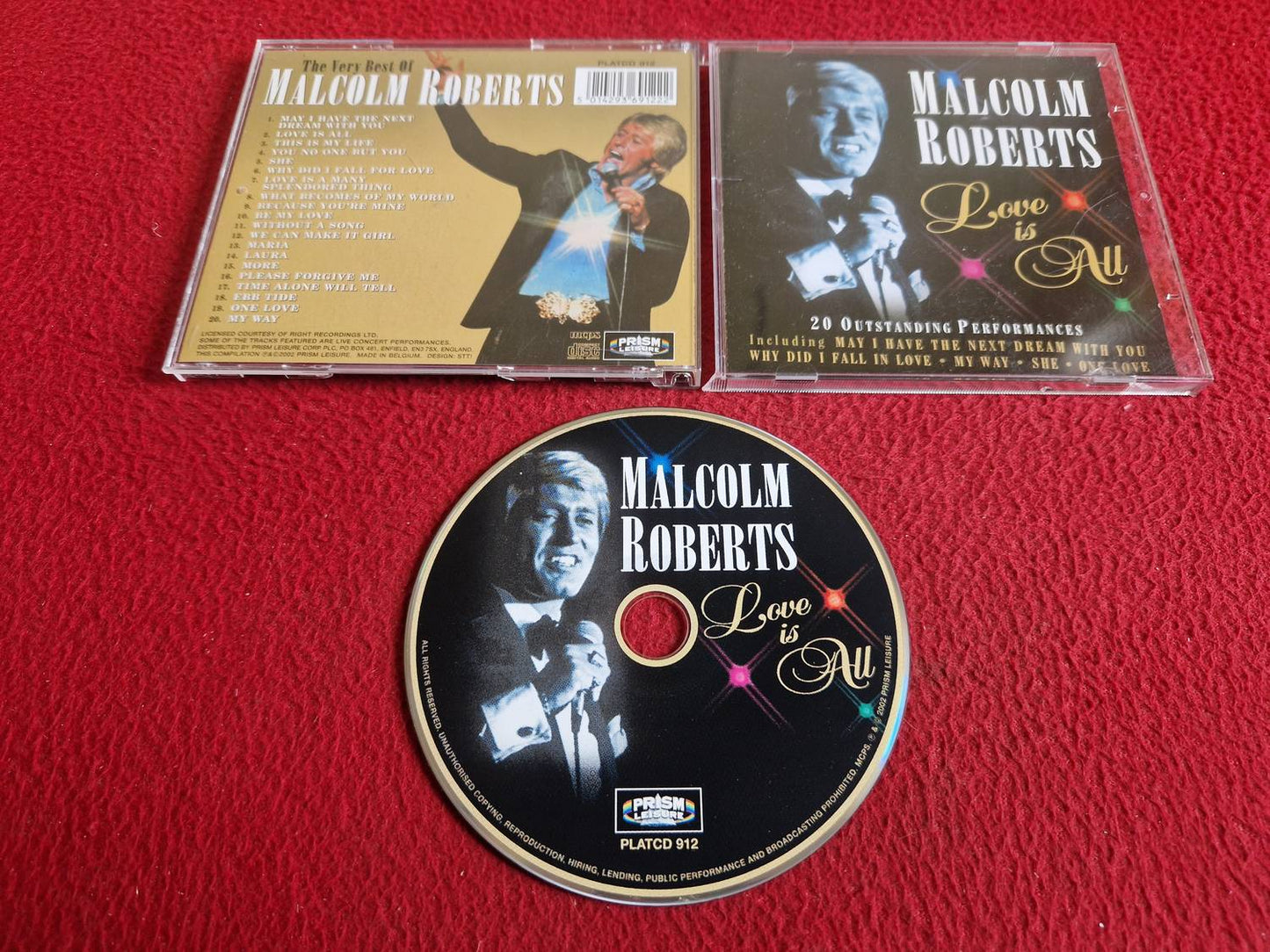MALCOLM ROBERTS LOVE IS ALL CD